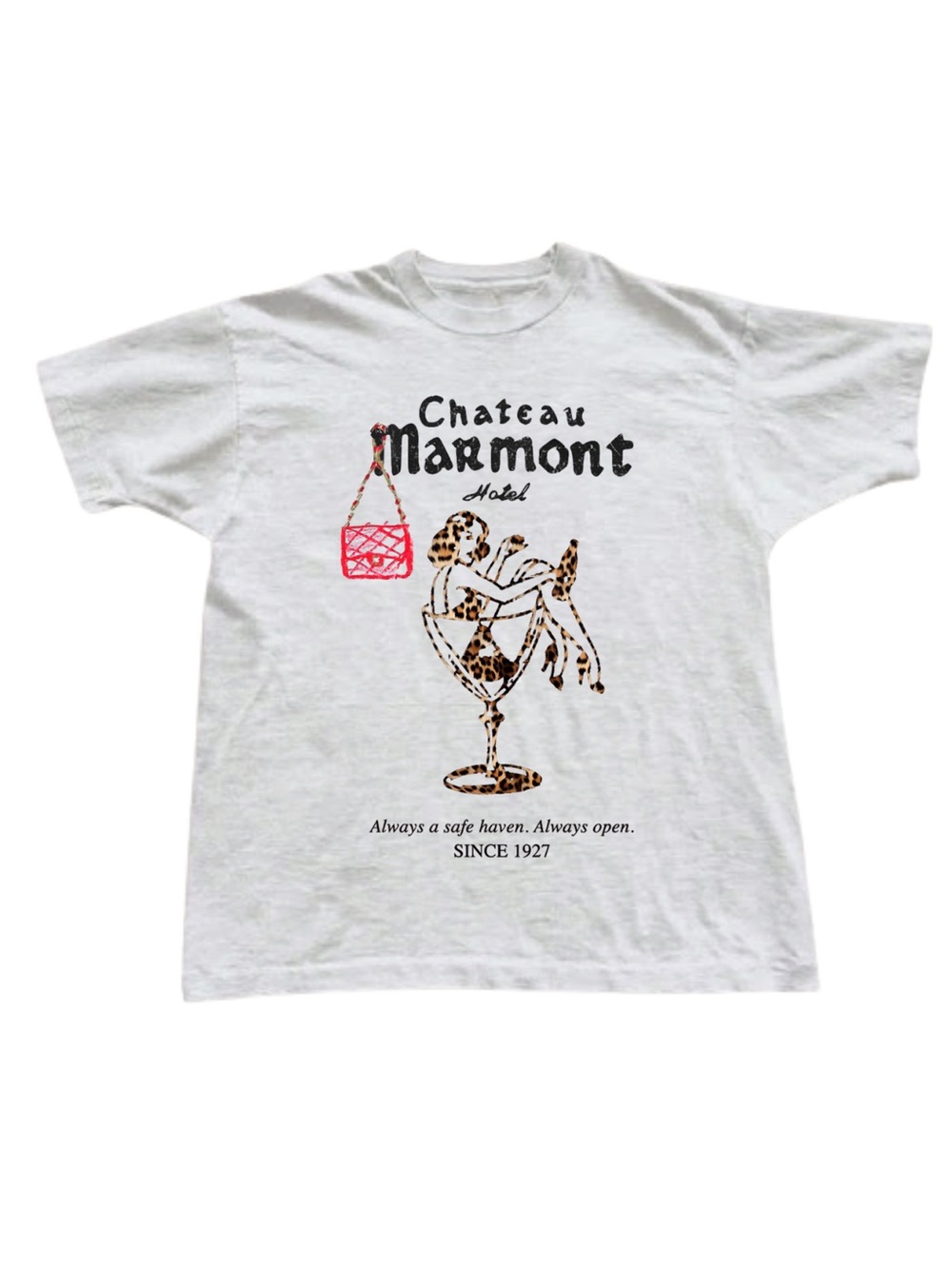 Gildan Chateau Mormont Graphic Tee in White
